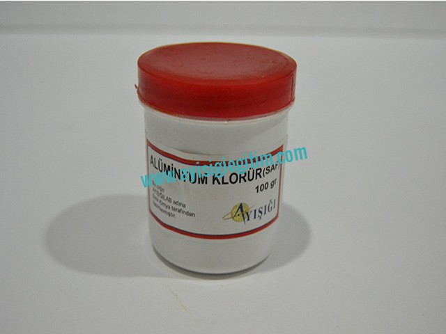 Aluminyum Klorür, Laboratuar Deney Malzemeleri, Deney Malzemeleri, Laboratuar Malzemeleri, Kimya Laboratuarı Deney Malzemeleri