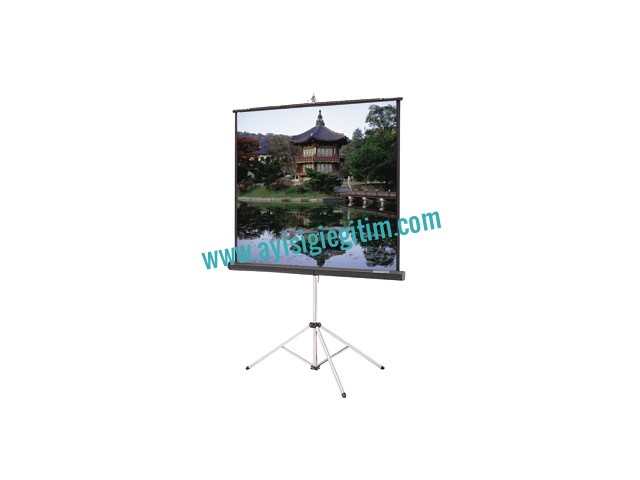 Tripod Ayak Projeksiyon Perdesi, Projeksiyon Perdesi, Projeksiyon Cihazları, Projeksiyon, Sunum Araçları, Eğitim Donanımları, Okul Eğitim Araçları